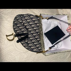 christian dior saddle bag